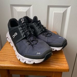 On Running On Cloud Cloudswift Black/Rock Running Shoes SZ 12.5